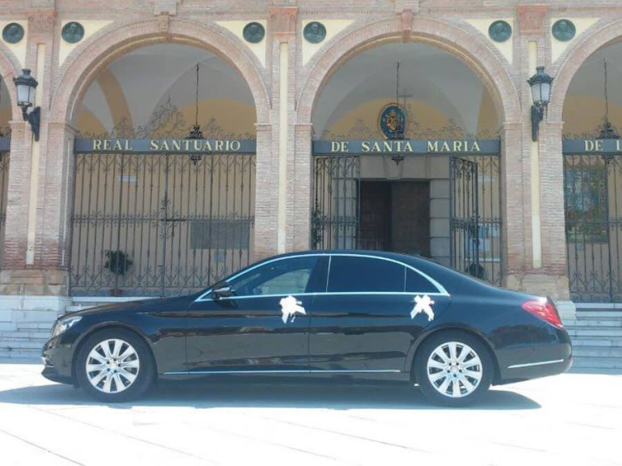 Car for weddings in malaga